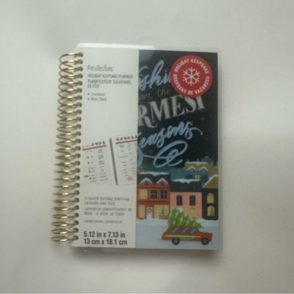 Michaels Recollections Holiday Keepsake Planner - Picture 2 of 14